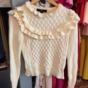 Cream sweater